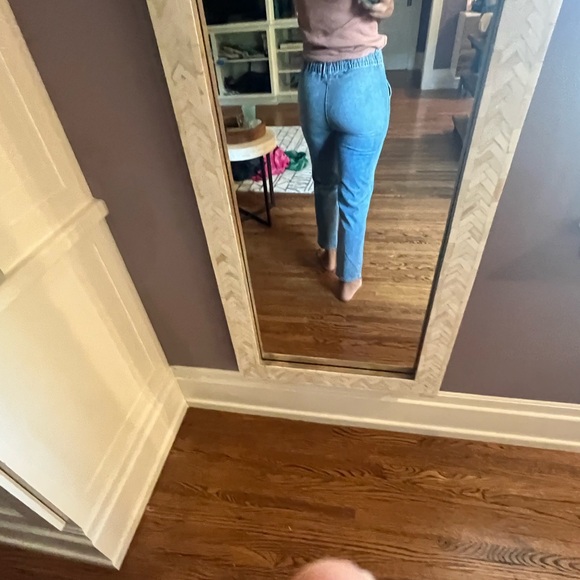 MOTHER The Superior, Elastic Waist Tapered Jeans EUC SZ29 - Picture 8 of 12